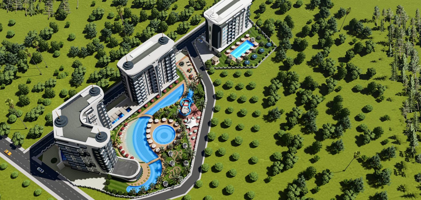 Wohnungen zum Verkauf in Avsallar Mostar Residence Project 134