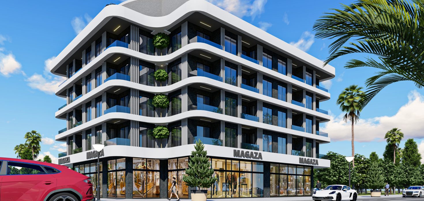 GazİpaŞa Gen Deluxe Palm Projeden 1+1 Daİreler 1