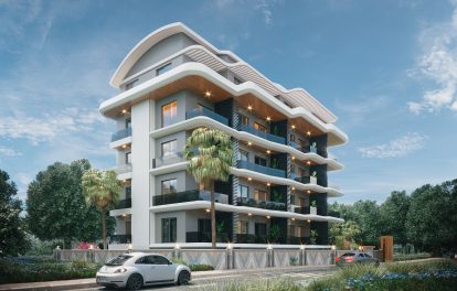 1+1 lejligheder til salg fra Güllerpinari Keykubat Mare Projekt 5