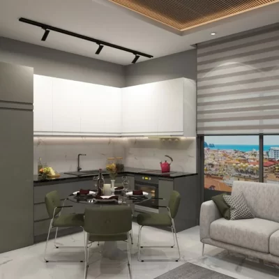 1+1 flade muligheder til salg i Elite Marine 3 projekter i Alanya Center 4