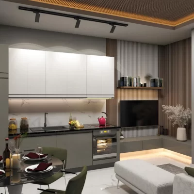 1+1 flade muligheder til salg i Elite Marine 3 projekter i Alanya Center 7