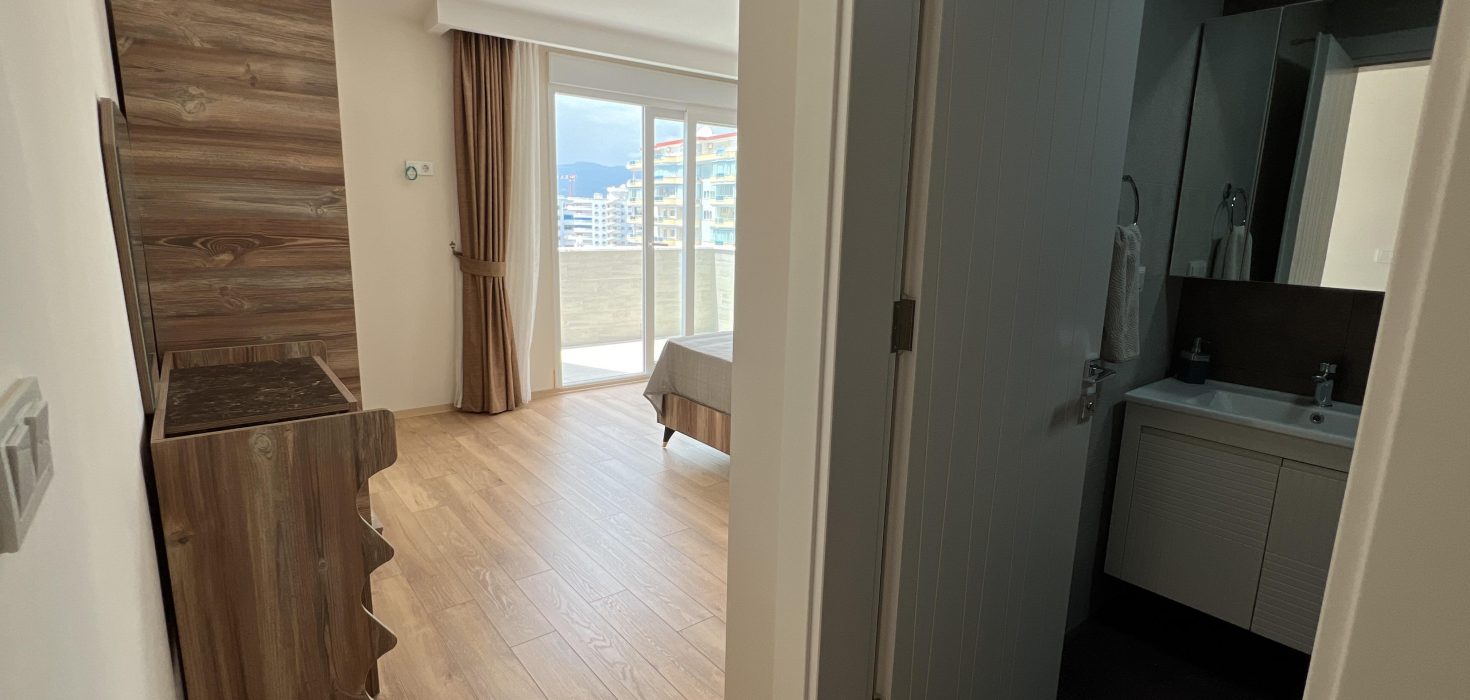 Mahmutlar Sonas Star Residence 4+1 Flat For Sale With Sea And Castle View 15