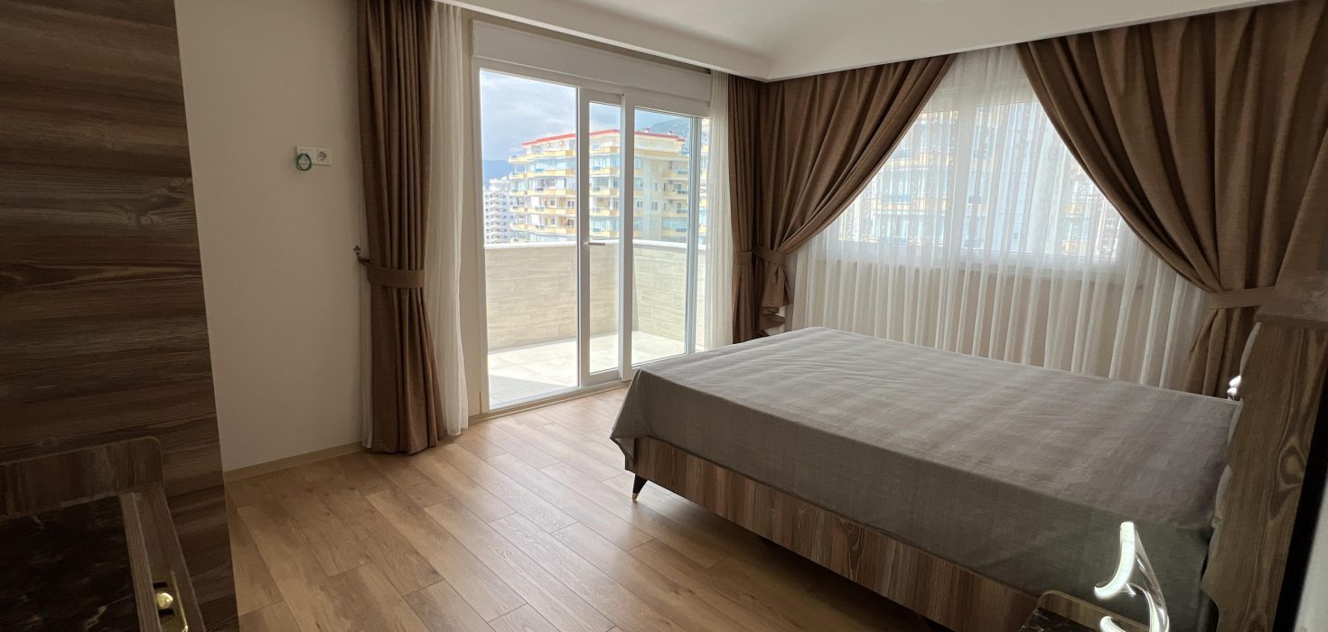 Mahmutlar Sonas Star Residence 4+1 Flat For Sale With Sea And Castle View 16