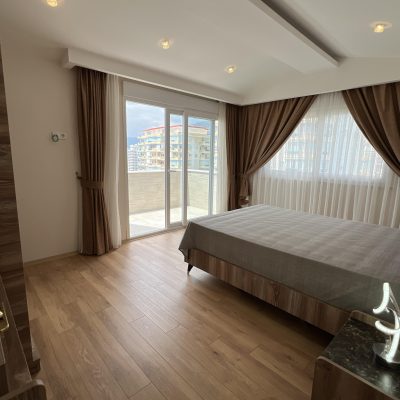 Mahmutlar Sonas Star Residence 4+1 Flat For Sale With Sea And Castle View 16