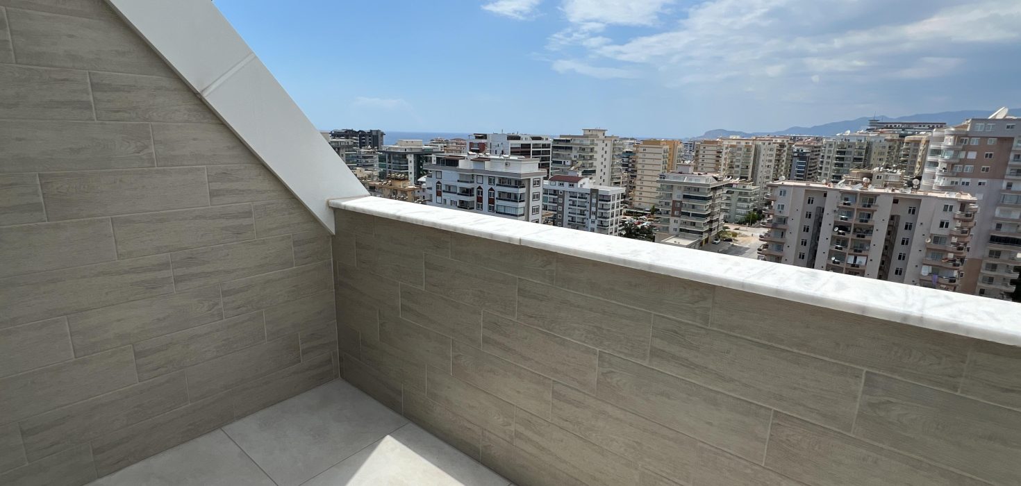 Mahmutlar Sonas Star Residence 4+1 Flat For Sale With Sea And Castle View 17