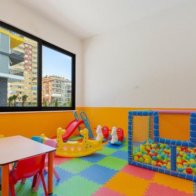 Mahmutlar Sonas Star Residence 4+1 Flat For Sale With Sea And Castle View 24