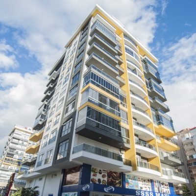 Mahmutlar Sonas Star Residence 4+1 Flat For Sale With Sea And Castle View 27