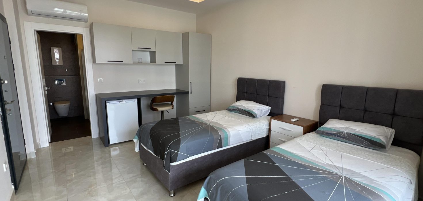 Mahmutlar Sonas Star Residence 4+1 Flat For Sale With Sea And Castle View 32