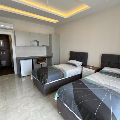 Mahmutlar Sonas Star Residence 4+1 Flat For Sale With Sea And Castle View 32