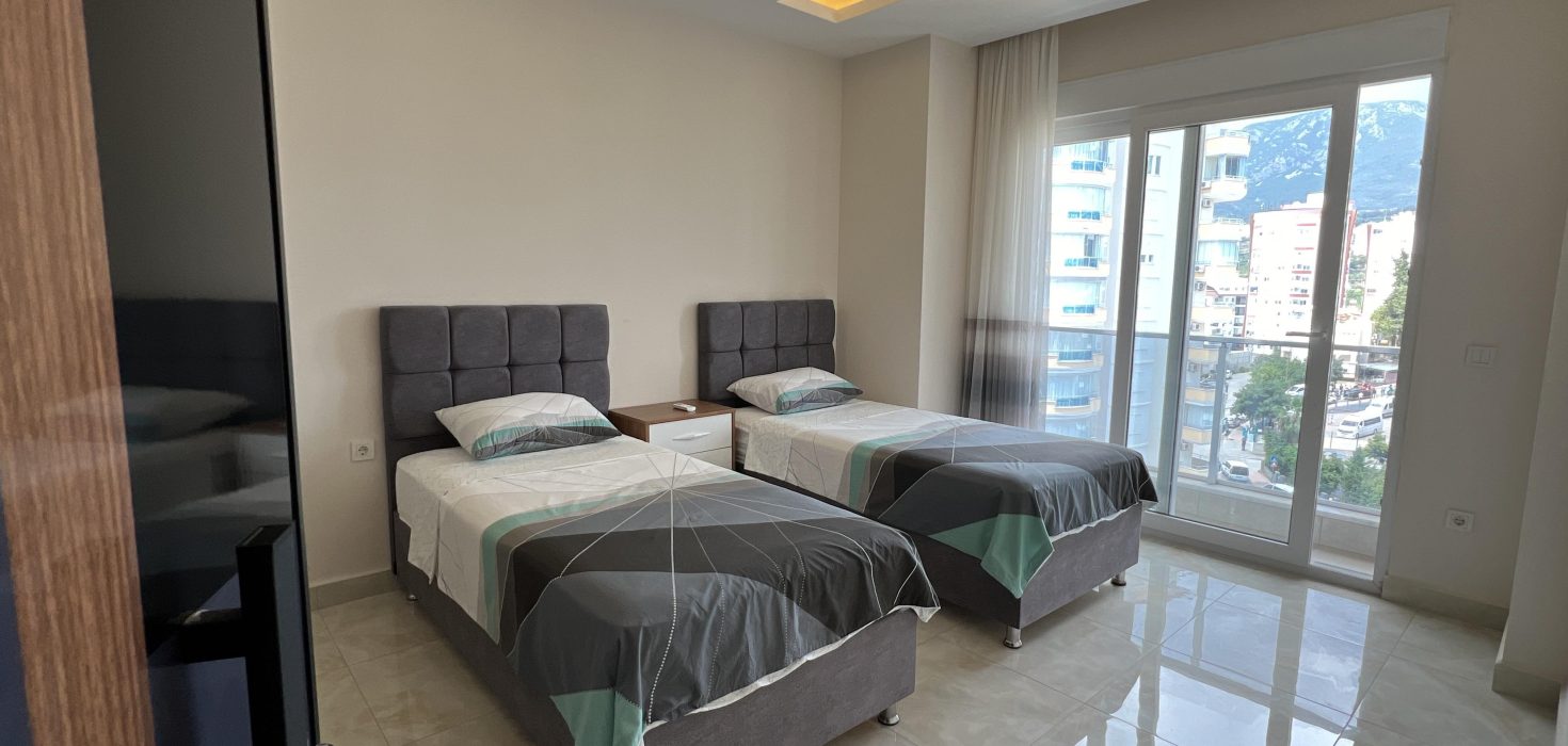 Mahmutlar Sonas Star Residence 4+1 Flat For Sale With Sea And Castle View 34