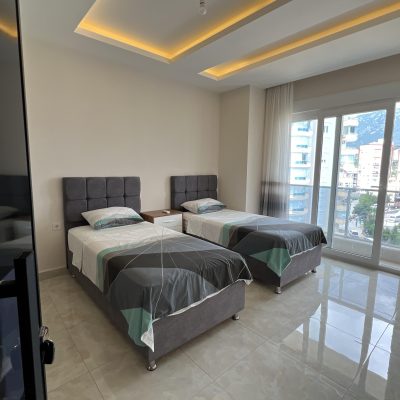 Mahmutlar Sonas Star Residence 4+1 Flat For Sale With Sea And Castle View 34