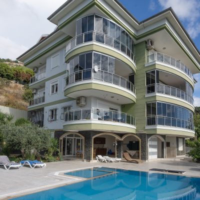 4+1 Maisonette-Wohnung zum Verkauf in Alanya KÜÇÜkhasbahÇe Platanus Site, geeignet für Residenz 25