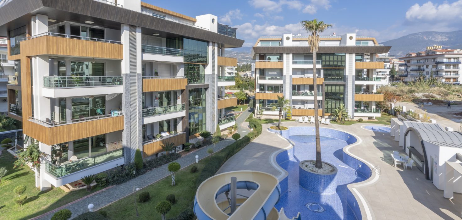 Alanya Oba Life Garden soveltuu myös asuinpaikkaan 2+1 asunto myytävänä 32