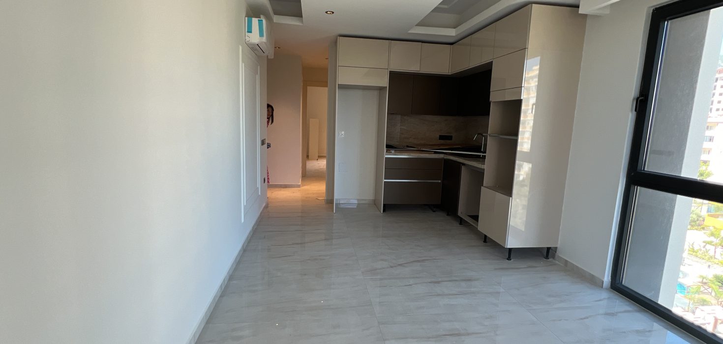 1+1 Wohnungen zum Verkauf mit Meerblick in Cebecİ Towers, direkt am Meer 2