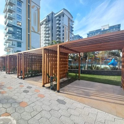 1+1 Wohnungen zum Verkauf mit Meerblick in Cebecİ Towers, direkt am Meer 19