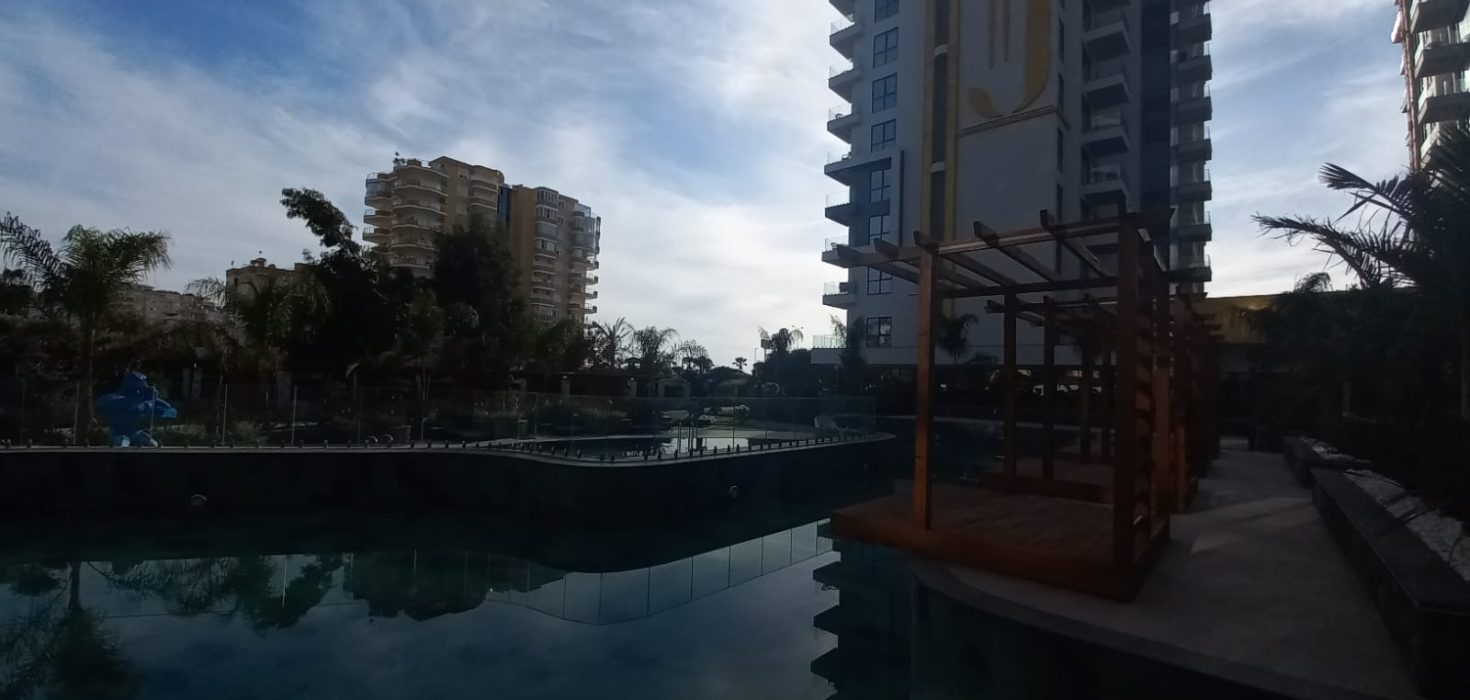 1+1 Wohnungen zum Verkauf mit Meerblick in Cebecİ Towers, direkt am Meer 23