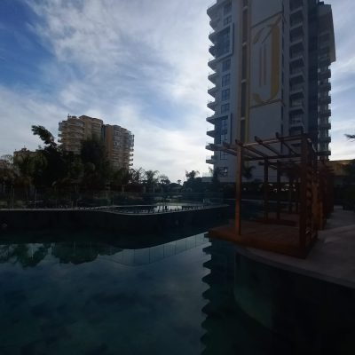 1+1 Wohnungen zum Verkauf mit Meerblick in Cebecİ Towers, direkt am Meer 23