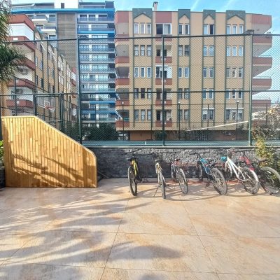 1+1 Wohnungen zum Verkauf mit Meerblick in Cebecİ Towers, direkt am Meer 36