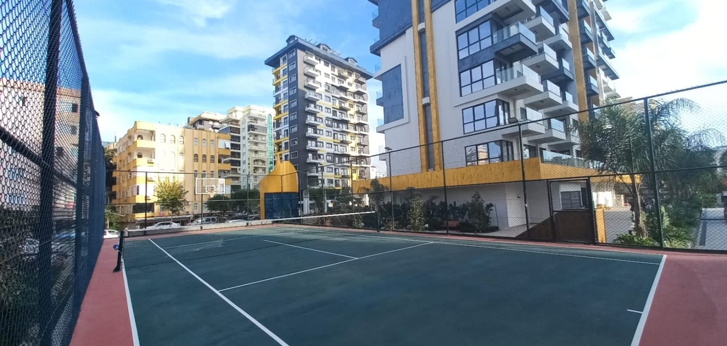 1+1 Wohnungen zum Verkauf mit Meerblick in Cebecİ Towers, direkt am Meer 37