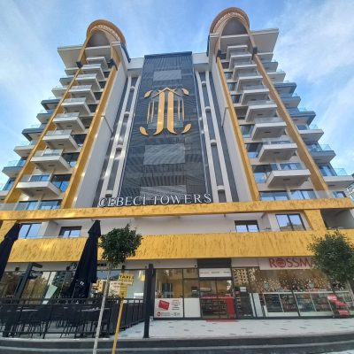 1+1 Wohnungen zum Verkauf mit Meerblick in Cebecİ Towers, direkt am Meer 42