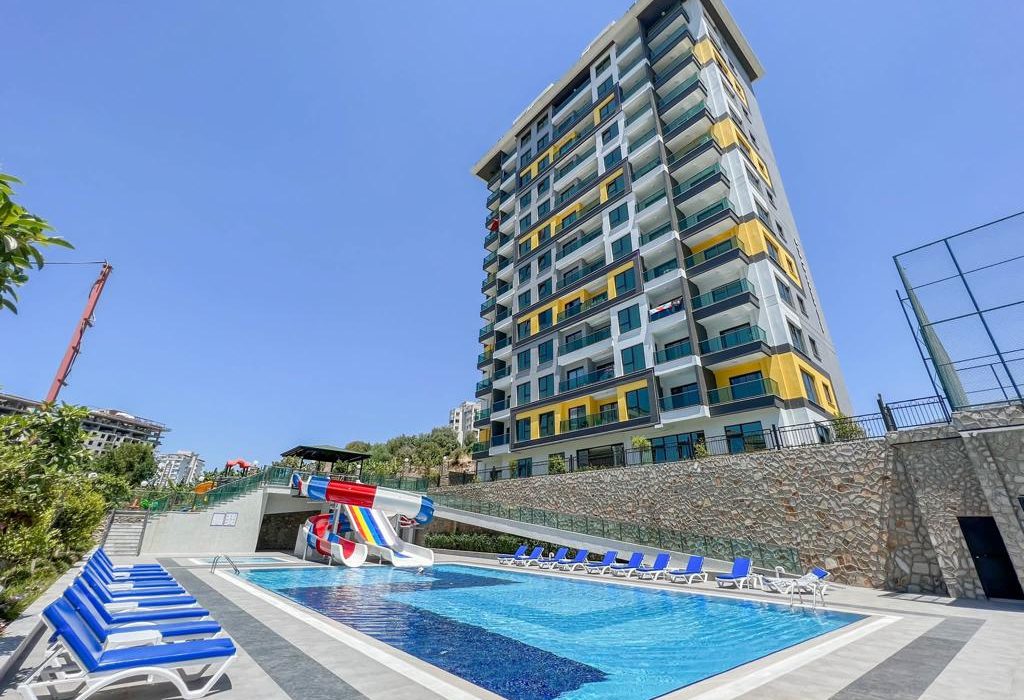 Mahmutlar Konak Garden Life 1+1 РОЗКІШНА МЕБЛІРОВАНА квартира для продажу 23